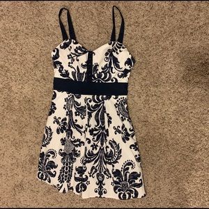 Black & White formal dress